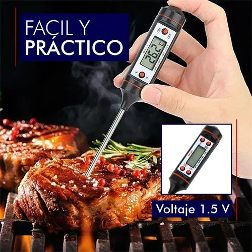 Termometro Cocina Digital Para Carne Pinche Profesional