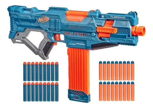 Lanzador Nerf Elite 2.0 Turbine Cs 18 Con 36 Dardos