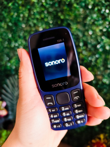 Telefono Celular Básico Sonoro 106-1
