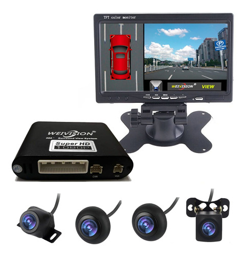 Super Hd Grado Vista Pajaro Camara Dvr Sistema