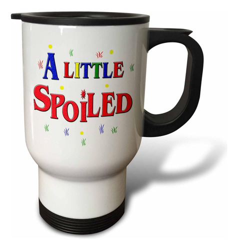 3drose Una Pequeña Taza De Viaje De Acero Inoxidable En Mal