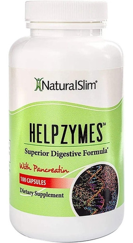 Relaxslim Helpzymes 100 Caps - Unidad a $2631