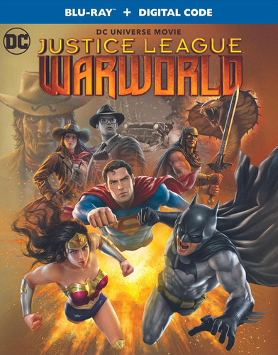 Blu-ray Justice League Warworld (2023)