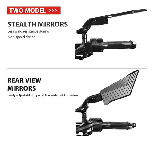 Espelho Retrovisor Para Suzuki Gsx S750 Abs Gsx-s 950 Sv650