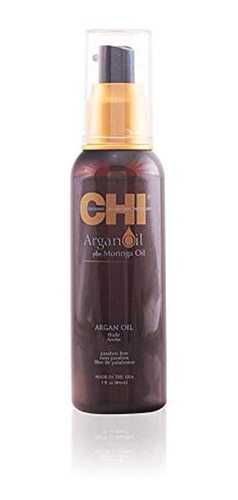 Chi Argan Plus Aceite De Moringa, 3 Onzas Líquidas