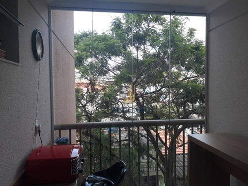 Apartamento Com 3 Dormitórios À Venda, 75 M² Por R$ 415.000 - Jardim Nova Taboão - Guarulhos/sp - Ap14605