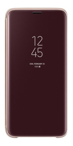 Samsung S-view Flip Cover Para Galaxy S9 Normal Rose