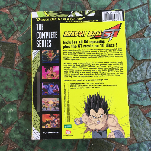 Dragon Ball Gt Serie Completa Dvd (Usado)