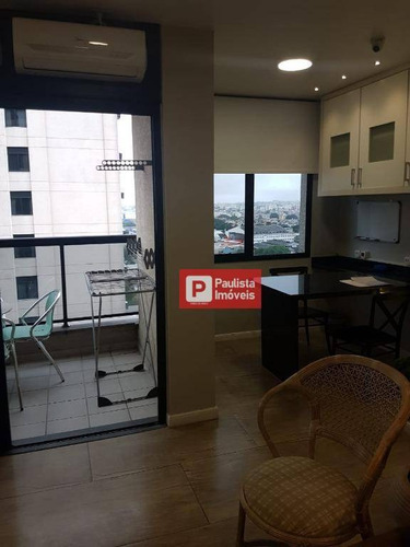 Flat Com 1 Dormitório Para Alugar, 45 M² - Campo Belo - São Paulo/sp - Fl0210