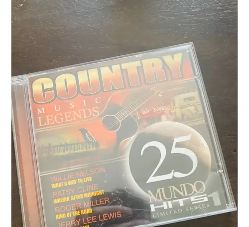 Cd Country Music Legends - 25 Mundo Hits 1 - Limited Series