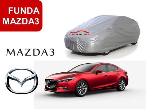 Cubierta Funda Afelpada Mazda 3 Medida Exacta