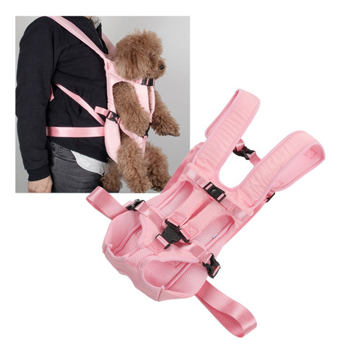 Bolsa De Pecho Para Mascotas Ajustable Y Transpirable En La