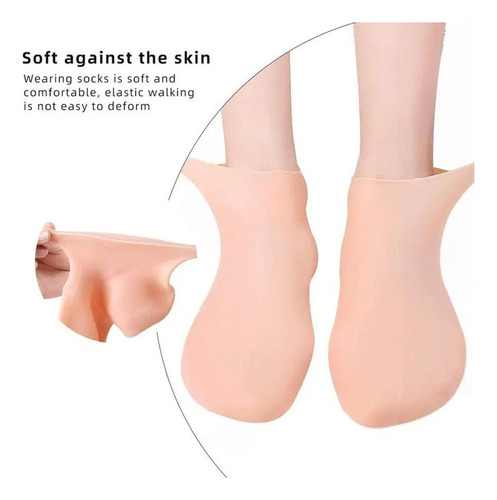 Calcetines Pedicura Spa Pie Calcetines Hidratantes