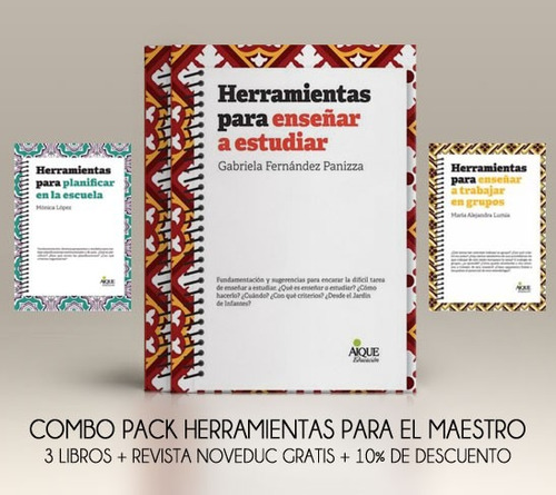 Combo Pack Pedagogía Didáctica 3 Libros + Revista  (ai)