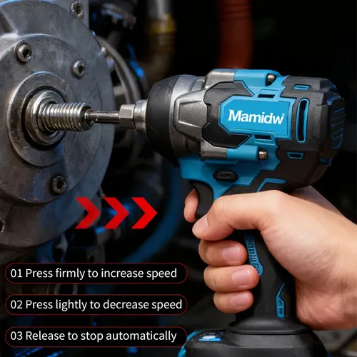 Chave De Impacto Sem Pincel Para Manutenção Automóvel,800n.m