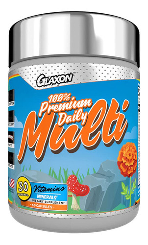 Glaxon Multivitaminico Diario Para Hombres Y Mujeres Con Ant