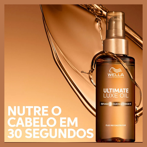 Óleo Wella Professionals Ultimate Luxe Oil 100ml Recosntruçã