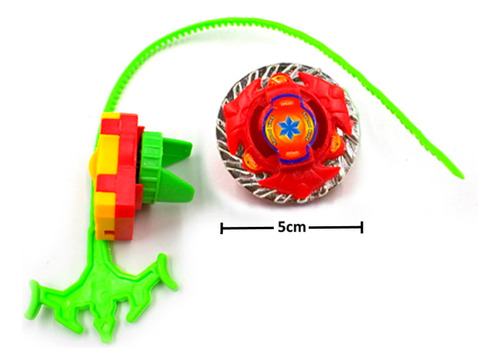 Pião Infantil Spin Blade 4 Competição Kit Com 4 Cores