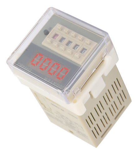 Contador Digital O111rom Dh48j-8a Lcd Eletrônico De 8 Pinos