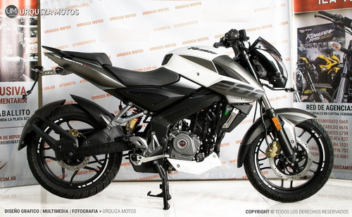 Imagen 5 de 14 de Moto Deportiva Calle Bajaj Ns 200 0km Urquiza Motos