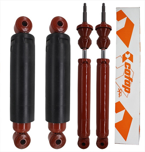 Kit 4 Amortecedor  Fusca Itamar 1994 Cofap Original Novo