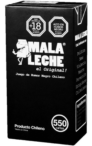 Juego Mala Leche Original Español - Envío Gratis / Diverti