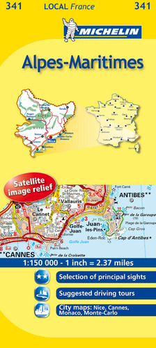 Mapa Local Alpes-maritimes - Varios Autores