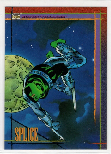 Tarjeta Marvel 1993 Skybox # 66 Splice, Perfecto Estado 