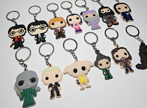 Llavero Harry Potter Llaveros Colección Harry Potter Pack