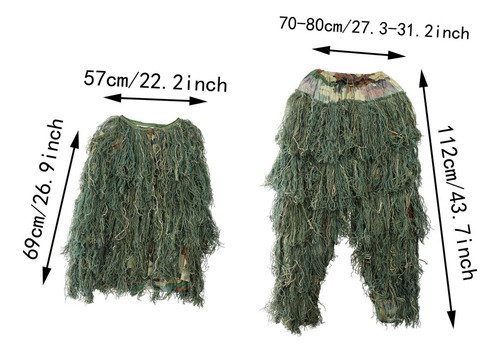 Trajes De Camuflaje Libre Trajes Ghillie Ropa De Camuflaje