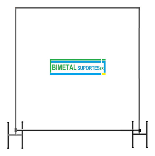 Estrutura Backdrop Suporte Banner 3 Altura X 2 Largura