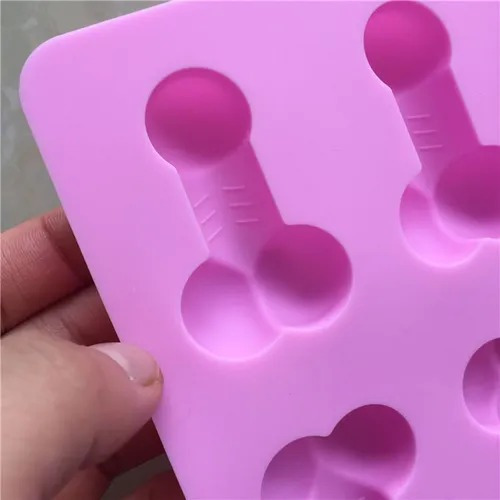 Molde sexy para tartas de pene, para jabón y fondant