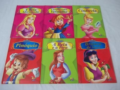 Livro Coleção Classicos Todolivro  6 Tits Cinderela 