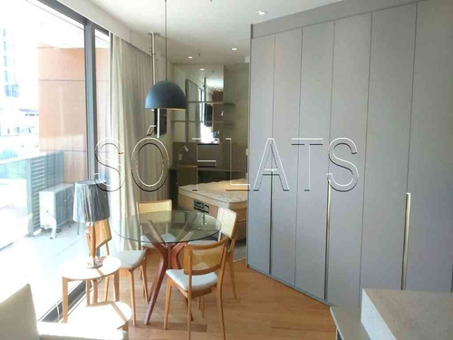 Na Vila Olímpia Flat Com Excelente Localização 61m² - Sf33289