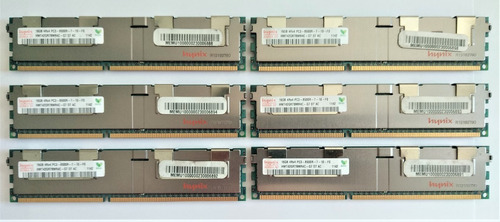 Memoria Ram Servidor Kit 6 X 16gb Pc3-8500r (ddr3-1066mhz)