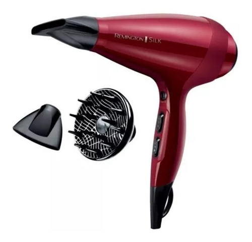 Secador de pelo Remington Silk AC9096 rojo 220V - 240V