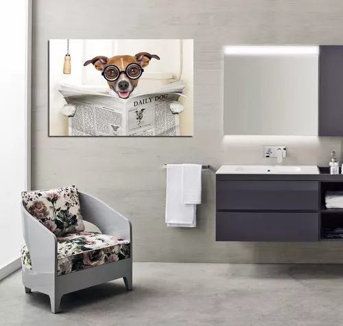 Vinilos Decorativos - Baño gato arañando