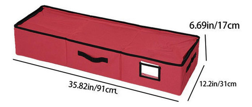 Caja De Almacenamiento De Adornos Navideños, Bolso