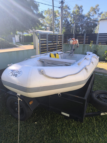 Bote Inflable Con Motor