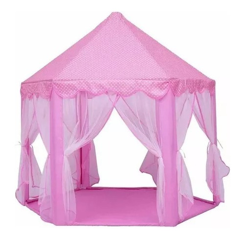 Carpa Infantil Castillo Portátil Niño Niña Con Mosquitero 