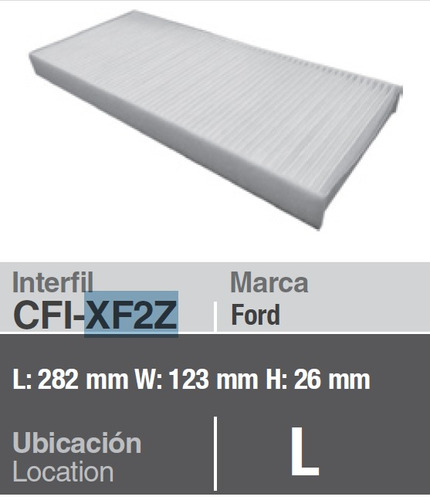 Filtro Cabina  Windstar,freestar 99-07 Xf2z