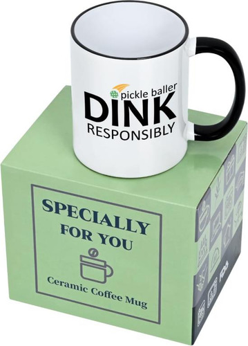 Yhrjwn Taza De Pickle Ball Dink Responsably, Regalos De Pick