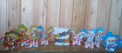 Kit Patati Patata De Mesa,display,festa Infantil,mdf
