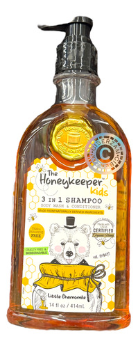 Honeykeeper Bebe 3-1 Shampoo Acondicionador Body Wash