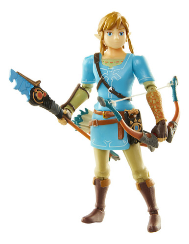 Boneco de ação Nintendo Breath Of The Wild World Link