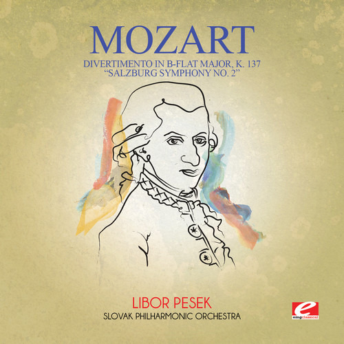 Mozart Divertimento En Si Bemol Mayor Kv 137 Salzburg Sym 2