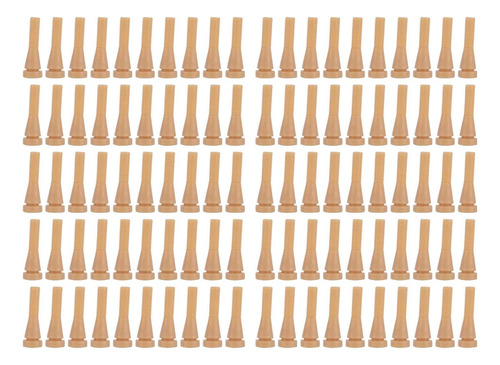 100pcs Vara De Remoção De Pelos De Pássaros Cor Da Pele