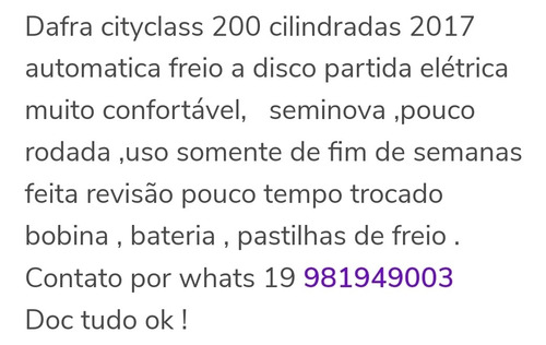Dafra Cityclass 200i