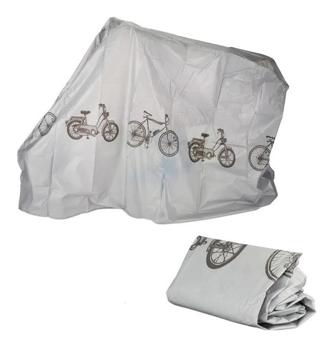 Funda Carpa Lona Para Moto O Bicicleta Impermeable