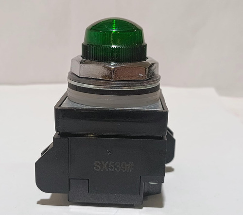 Ge Cr104plg92g Foco Indicador De Led Con Transformador 120v Verde